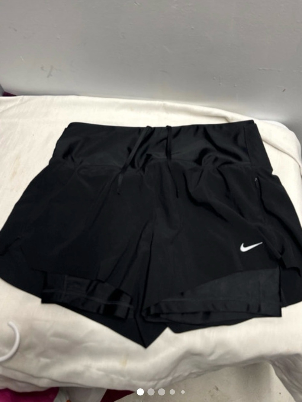 Nike Women's Black Athletic Running Shorts